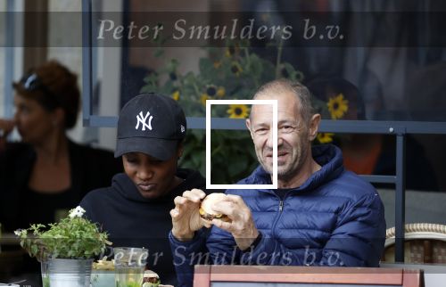 Amsterdam 14 juli 2020
Roland Kahn met zijn vriendin bij de Joffers
