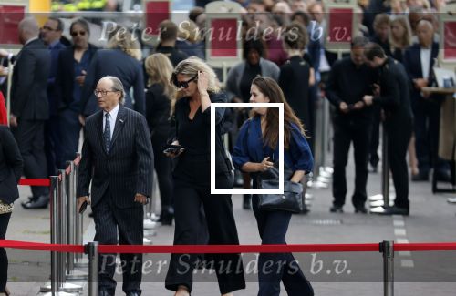 Amsterdam 22 juli 2021
Herdenkingsdienst van Peter R de Vries in Carre . Fons v Westerlo en Martha Riemsma