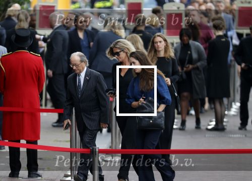 Amsterdam 22 juli 2021
Herdenkingsdienst van Peter R de Vries in Carre . Fons v Westerlo en Martha Riemsma