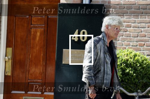 Amsterdam 23 juli 2021
Ad Visser en Sheila de Vries op terras samen in Amsterdam.