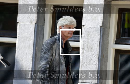 Amsterdam 23 juli 2021
Ad Visser en Sheila de Vries op terras samen in Amsterdam.