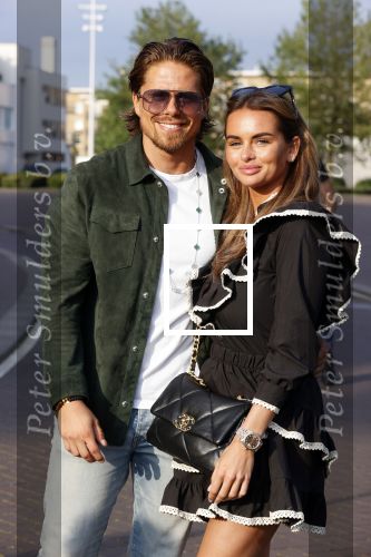 Amsterdam 20 juni 2021
Andre Hazes en zijn vriendin Sarah v Soelen bij de amsterdamse zomer in het Olympisch stadion.