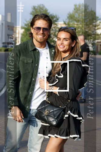 Amsterdam 20 juni 2021
Andre Hazes en zijn vriendin Sarah v Soelen bij de amsterdamse zomer in het Olympisch stadion.