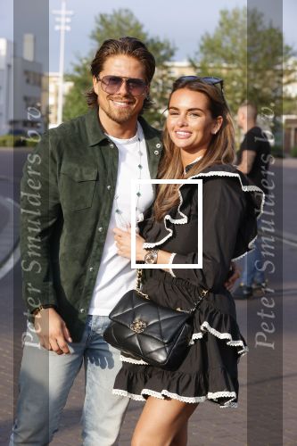 Amsterdam 20 juni 2021
Andre Hazes en zijn vriendin Sarah v Soelen bij de amsterdamse zomer in het Olympisch stadion.