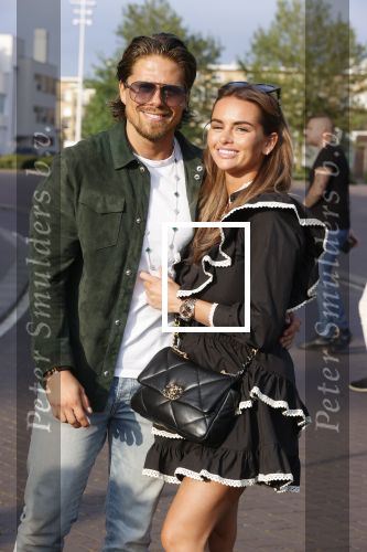 Amsterdam 20 juni 2021
Andre Hazes en zijn vriendin Sarah v Soelen bij de amsterdamse zomer in het Olympisch stadion.