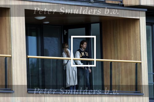 Bergschenhoek / Rotterdam 15 juli 2021
Andre Hazes en Sarah v Soelen hebben vandaag de sleutel van hun nieuwe huis / appartement gekregen.