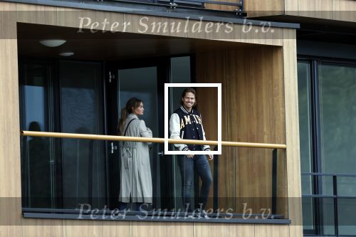 Bergschenhoek / Rotterdam 15 juli 2021
Andre Hazes en Sarah v Soelen hebben vandaag de sleutel van hun nieuwe huis / appartement gekregen.