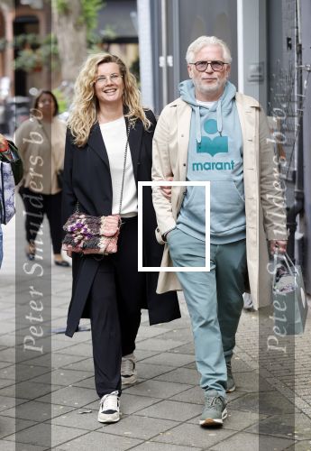 Amsterdam 1 juli 2021
Annette Barlo met haar partner Frank Timmer in Amsterdam zuid