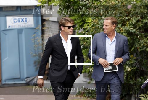 Amsterdam 22 juli 2021
Herdenkingsdienst van Peter R de Vries in Carre . Beau v Erven Dorens en Albert Verlinde