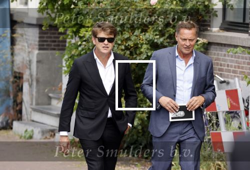 Amsterdam 22 juli 2021
Herdenkingsdienst van Peter R de Vries in Carre . Beau v Erven Dorens en Albert Verlinde