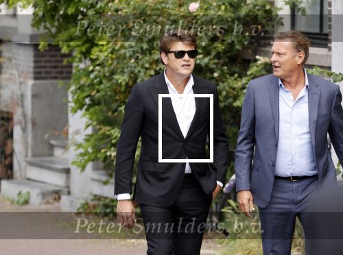 Amsterdam 22 juli 2021
Herdenkingsdienst van Peter R de Vries in Carre . Beau v Erven Dorens en Albert Verlinde