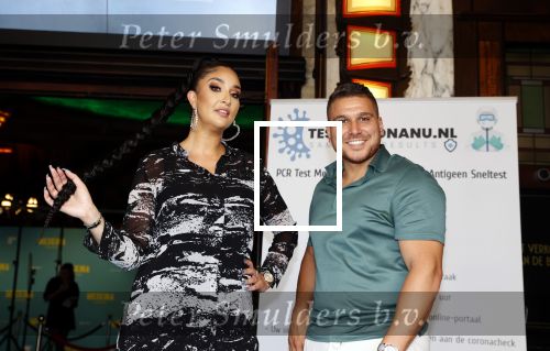 Amsterdam 18 juli 2021
Premiere Meskina in Tuschinski. Bilal Yaklaf met Soundos
