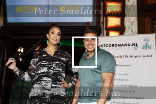 Amsterdam 18 juli 2021
Premiere Meskina in Tuschinski. Bilal Yaklaf met Soundos