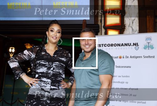 Amsterdam 18 juli 2021
Premiere Meskina in Tuschinski. Bilal Yaklaf met Soundos