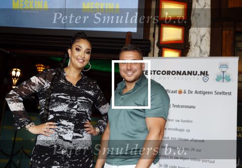 Amsterdam 18 juli 2021
Premiere Meskina in Tuschinski. Bilal Yaklaf met Soundos