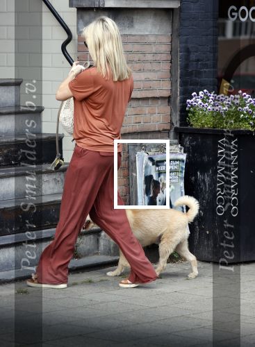 Amsterdam 17 juni 2021
Bridget Maasland laat haar hond uit.