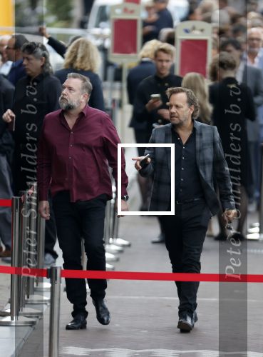 Amsterdam 22 juli 2021
Herdenkingsdienst van Peter R de Vries in Carre . Jeroen Kijk in de Vegte en Carlo Boszhard