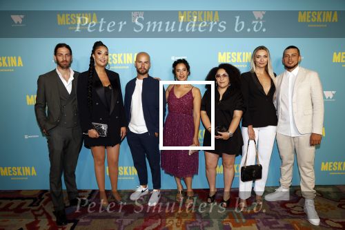 Amsterdam 18 juli 2021
Premiere Meskina in Tuschinski. De cast met oa SoundosVincent banic Oscar Aerts Jouman Fattal Olaf Ait Tami Fadua el Akchaouien Daria Bukvic