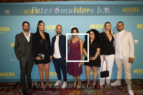 Amsterdam 18 juli 2021
Premiere Meskina in Tuschinski. De cast met oa SoundosVincent banic Oscar Aerts Jouman Fattal Olaf Ait Tami Fadua el Akchaouien Daria Bukvic