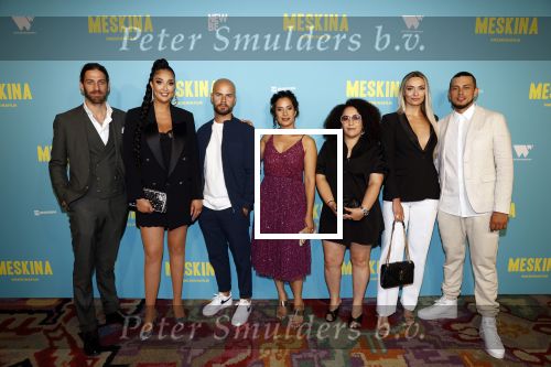 Amsterdam 18 juli 2021
Premiere Meskina in Tuschinski. De cast met oa SoundosVincent banic Oscar Aerts Jouman Fattal Olaf Ait Tami Fadua el Akchaouien Daria Bukvic