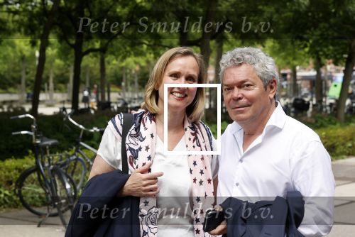Amsterdam 24 juni 2021
Uitreiking Nipkov schijf bij Ketelhuis op westergasfabriek terrein. Coen Verbraak met partner