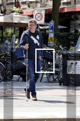 Amstertdam 15 juni 2021
Edward Stelder op straat in Amsterdam zuid.