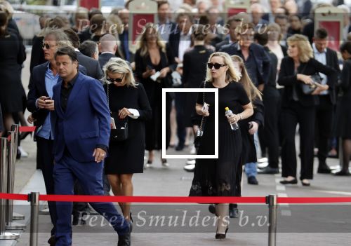 Amsterdam 22 juli 2021
Herdenkingsdienst van Peter R de Vries in Carre . Eva Jinek en haar manager Kristien v Dillen