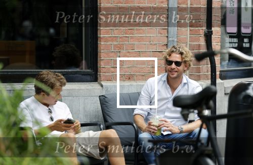 Amsterdam 17 juni 2021
Ewout Gernemans met zijn partner bij Joe & the juice