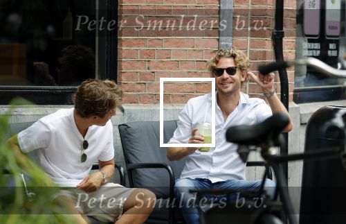 Amsterdam 17 juni 2021
Ewout Gernemans met zijn partner bij Joe & the juice