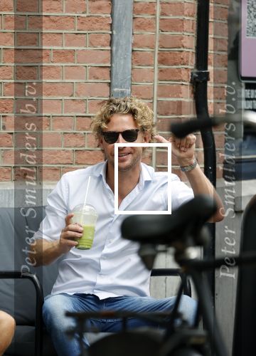 Amsterdam 17 juni 2021
Ewout Gernemans met zijn partner bij Joe & the juice