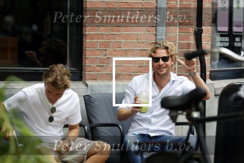 Amsterdam 17 juni 2021
Ewout Gernemans met zijn partner bij Joe & the juice