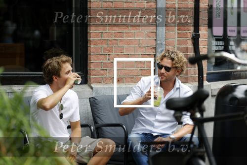 Amsterdam 17 juni 2021
Ewout Gernemans met zijn partner bij Joe & the juice