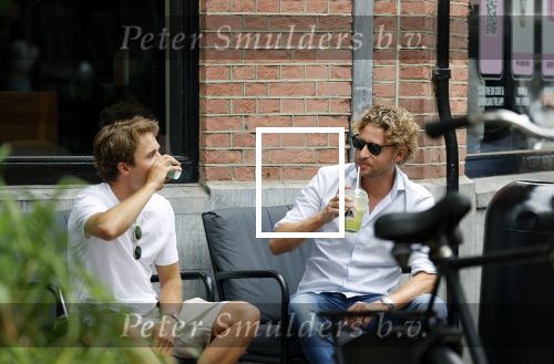 Amsterdam 17 juni 2021
Ewout Gernemans met zijn partner bij Joe & the juice