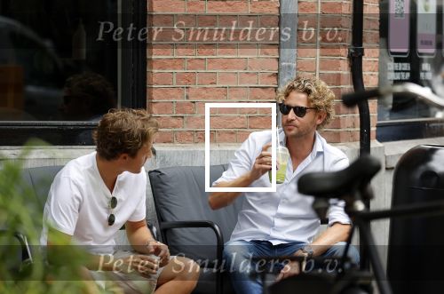 Amsterdam 17 juni 2021
Ewout Gernemans met zijn partner bij Joe & the juice