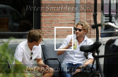 Amsterdam 17 juni 2021
Ewout Gernemans met zijn partner bij Joe & the juice
