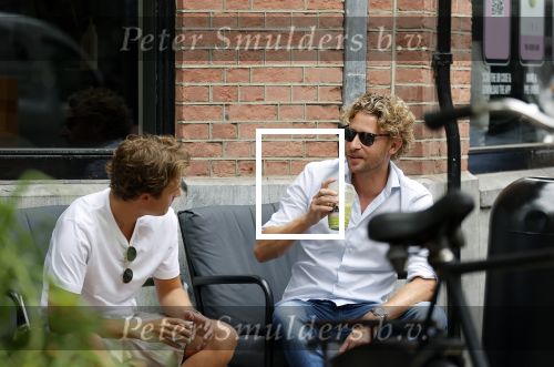 Amsterdam 17 juni 2021
Ewout Gernemans met zijn partner bij Joe & the juice