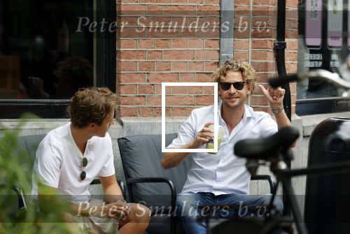 Amsterdam 17 juni 2021
Ewout Gernemans met zijn partner bij Joe & the juice