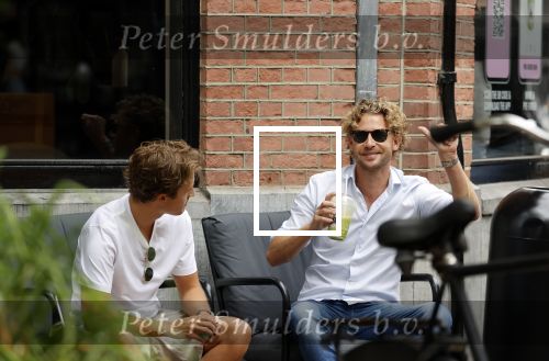 Amsterdam 17 juni 2021
Ewout Gernemans met zijn partner bij Joe & the juice