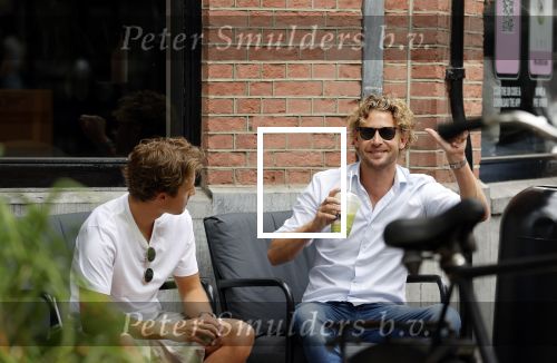 Amsterdam 17 juni 2021
Ewout Gernemans met zijn partner bij Joe & the juice
