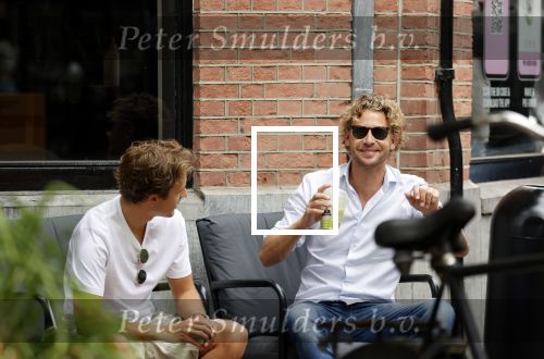 Amsterdam 17 juni 2021
Ewout Gernemans met zijn partner bij Joe & the juice