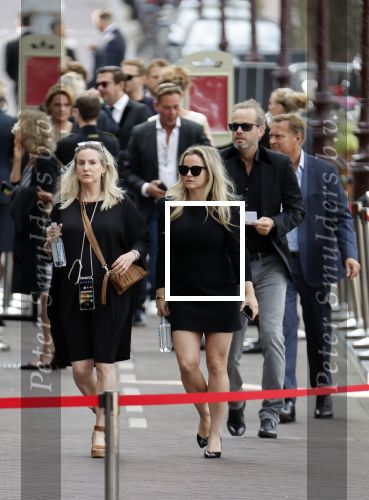 Amsterdam 22 juli 2021
Herdenkingsdienst van Peter R de Vries in Carre . Fatima Moreiro de Melo en haar visasiste Selke