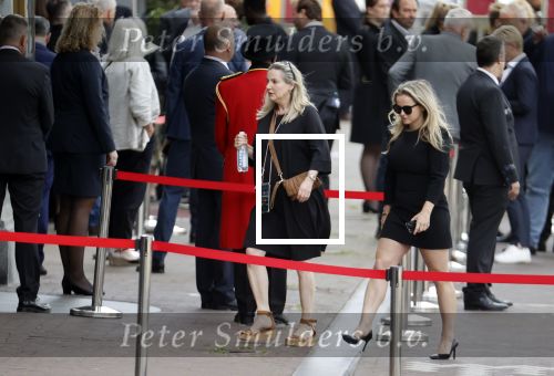 Amsterdam 22 juli 2021
Herdenkingsdienst van Peter R de Vries in Carre . Fatima Moreiro de Melo en haar visasiste Selke