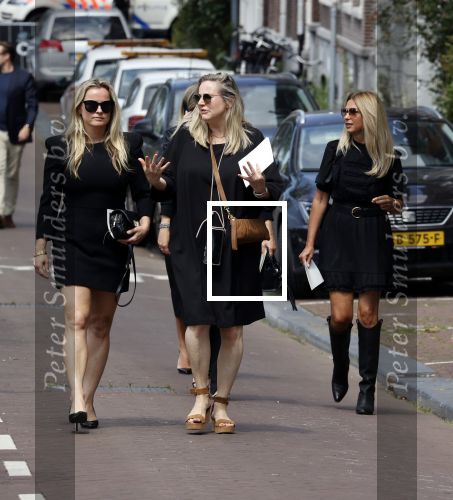 Amsterdam 22 juli 2021
Herdenkingsdienst van Peter R de Vries in Carre . Fatima Moreiro de Melo en haar visasiste Selke