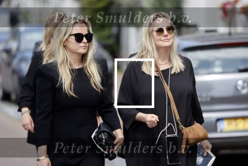 Amsterdam 22 juli 2021
Herdenkingsdienst van Peter R de Vries in Carre . Fatima Moreiro de Melo en haar visasiste Selke