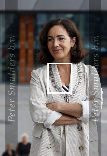 Amsterdam 24 juni 2021
Koningin Maxima bzoekt het EYE museum in Amsterdam . Burgemeester Femke Halsema begeleid haar.
