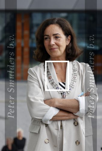 Amsterdam 24 juni 2021
Koningin Maxima bzoekt het EYE museum in Amsterdam . Burgemeester Femke Halsema begeleid haar.
