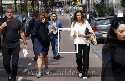 Amsterdam 22 juli 2021
Herdenkingsdienst van Peter R de Vries in Carre . Georgette Schlick