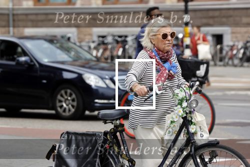 Amsterdam 12 juli 2021
Herman Krabbe op de fiets in Amsterdam zuid