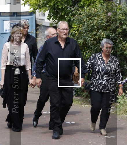 Amsterdam 22 juli 2021
Herdenkingsdienst van Peter R de Vries in Carre . Herman en Anja Dubois
