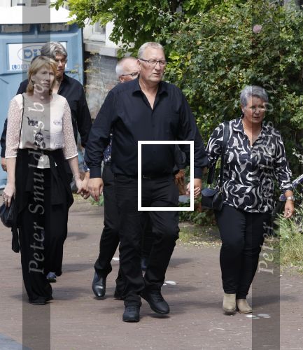 Amsterdam 22 juli 2021
Herdenkingsdienst van Peter R de Vries in Carre . Herman en Anja Dubois